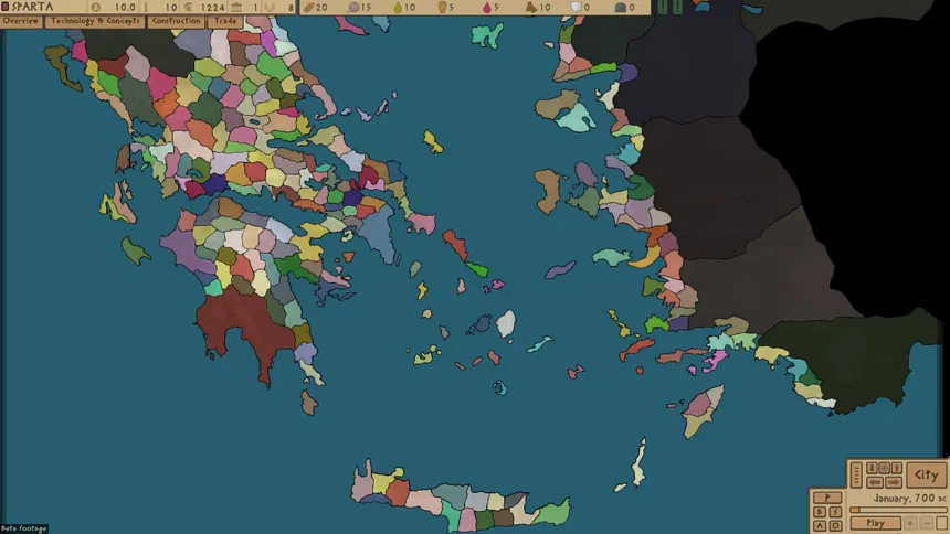 Скриншот 1 к игре Acropolis: The Archaic Age