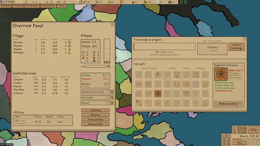 Скриншот 4 к игре Acropolis: The Archaic Age