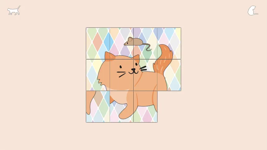 Скриншот 4 к игре Cat's Puzzle  /ᐠ｡ꞈ｡ᐟ\
