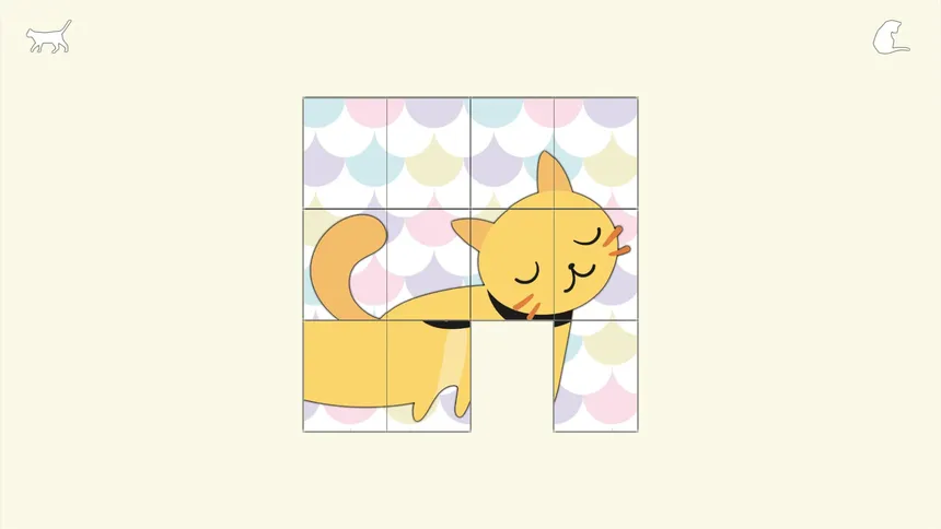 Скриншот 6 к игре Cat's Puzzle  /ᐠ｡ꞈ｡ᐟ\
