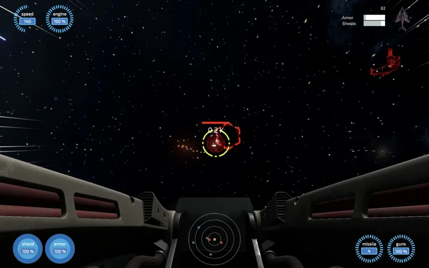 Скриншот 1 к игре Starship Zvezda