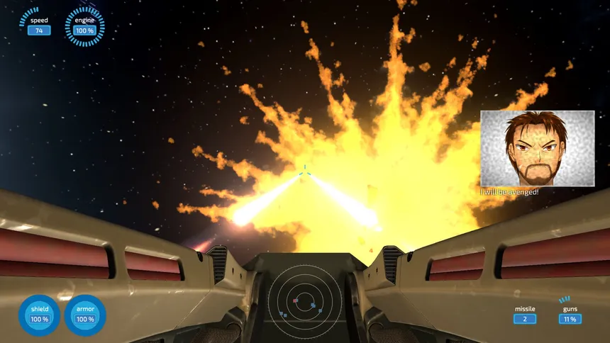Скриншот 2 к игре Starship Zvezda