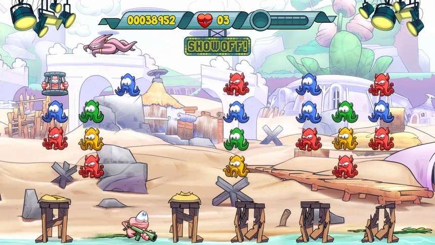 Скриншот 1 к игре Doughlings: Invasion