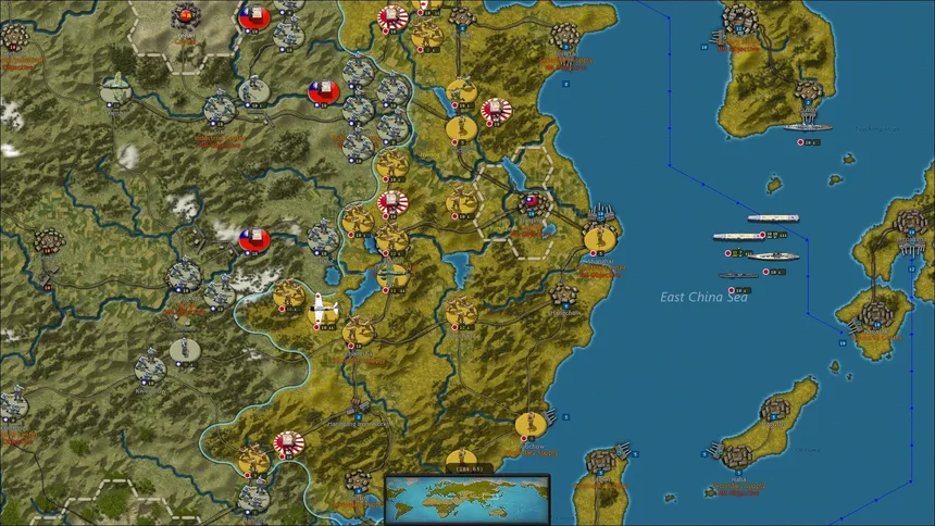 Скриншот 1 к игре Strategic Command WWII: World at War