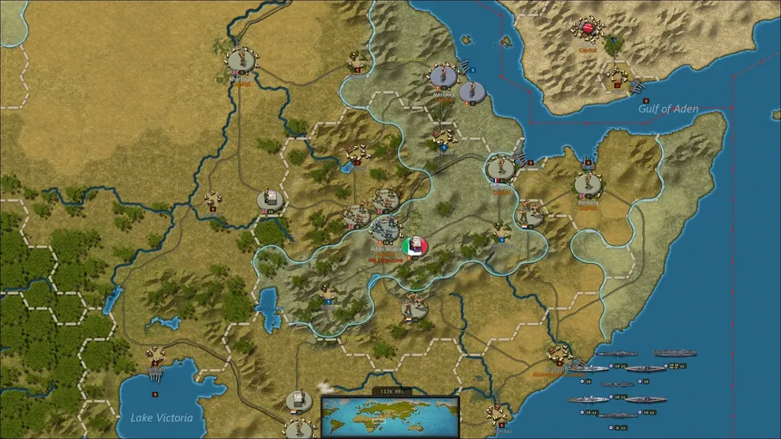 Скриншот 2 к игре Strategic Command WWII: World at War