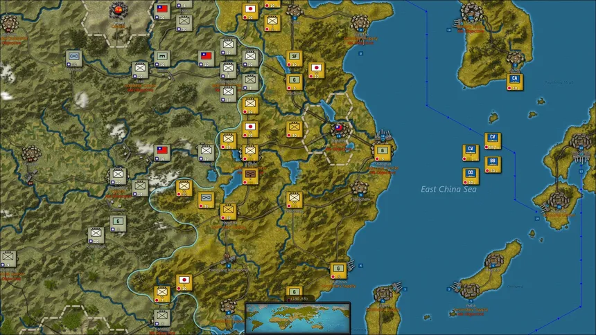 Скриншот 5 к игре Strategic Command WWII: World at War