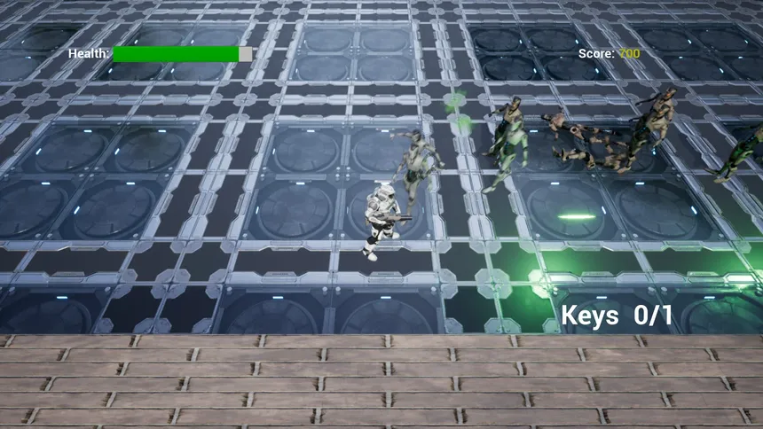 Скриншот 1 к игре Assault on Hyperion Base