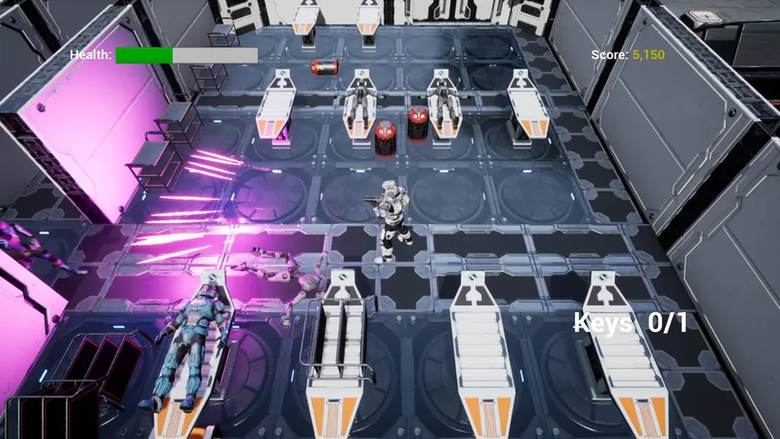 Скриншот 2 к игре Assault on Hyperion Base
