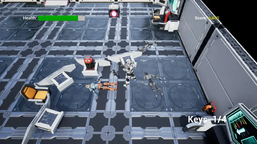Скриншот 4 к игре Assault on Hyperion Base