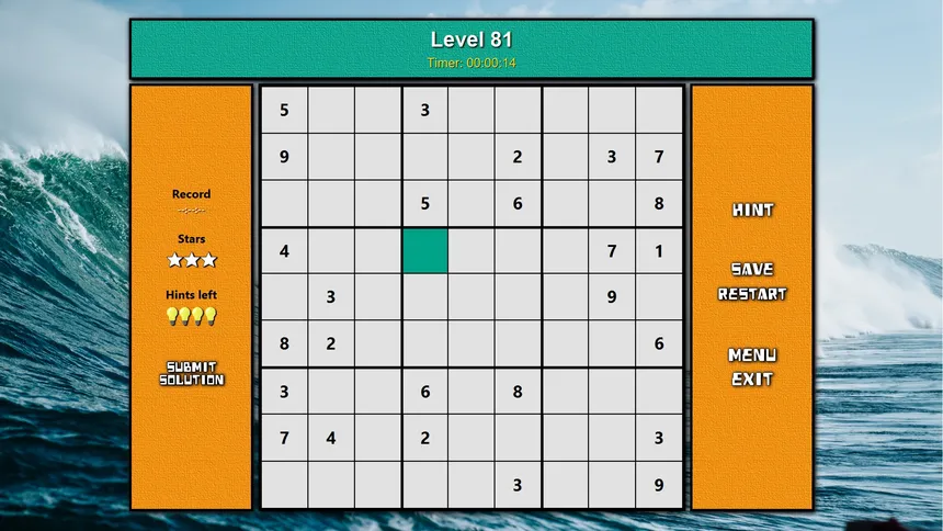 Скриншот 2 к игре Super Turbo Sudoku