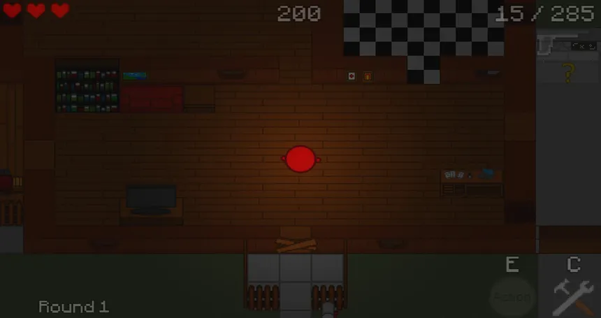 Скриншот 1 к игре Zombie Cubes