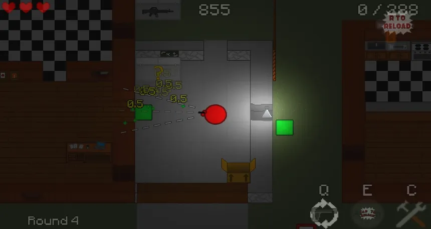 Скриншот 3 к игре Zombie Cubes