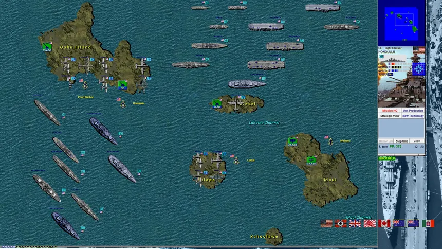 Скриншот 5 к игре Battleships and Carriers - WW2 Battleship Game