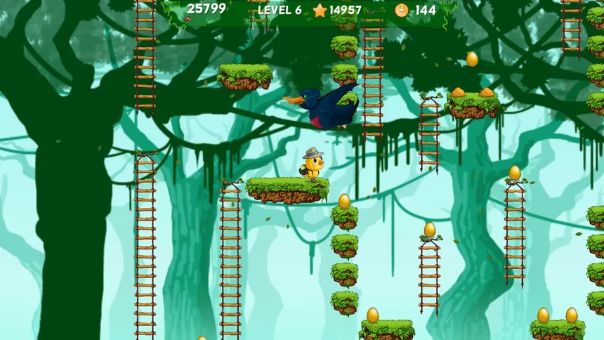 Скриншот 2 к игре Chuckie Egg 2017 Challenges