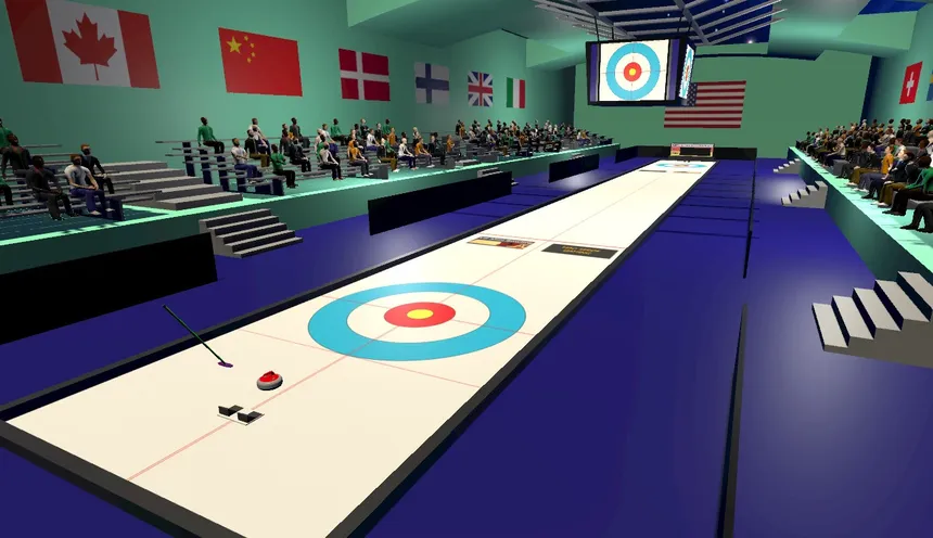 Скриншот 1 к игре VR Curling