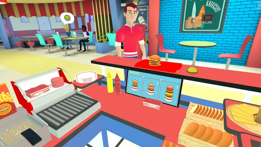 Скриншот 1 к игре Clash of Chefs VR