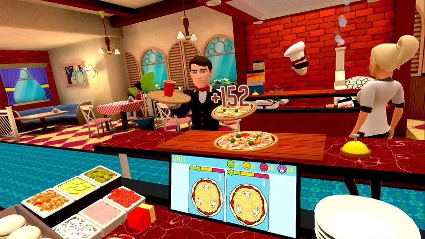 Скриншот 4 к игре Clash of Chefs VR
