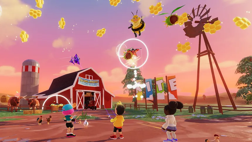 Скриншот 1 к игре Stunt Kite Party