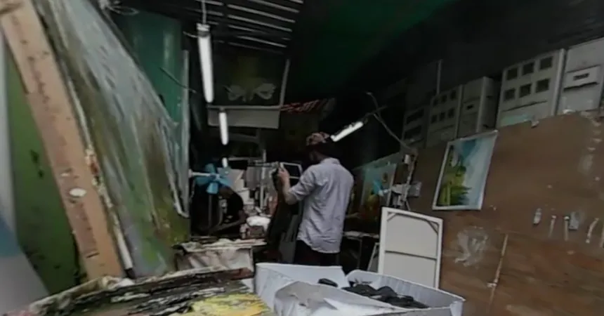 Скриншот 4 к игре Dafen Oil Painting Village: An Immersive Reality