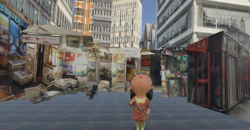 Скриншот 5 к игре Dafen Oil Painting Village: An Immersive Reality