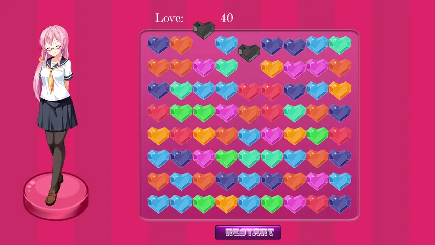 Скриншот 7 к игре YUNA: Sugar hearts and Love