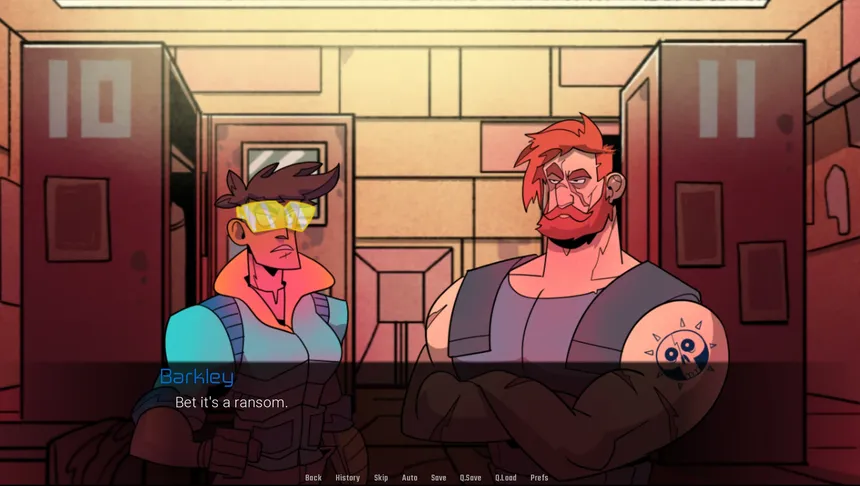 Скриншот 5 к игре Distress: A Choice-Driven Sci-Fi Adventure
