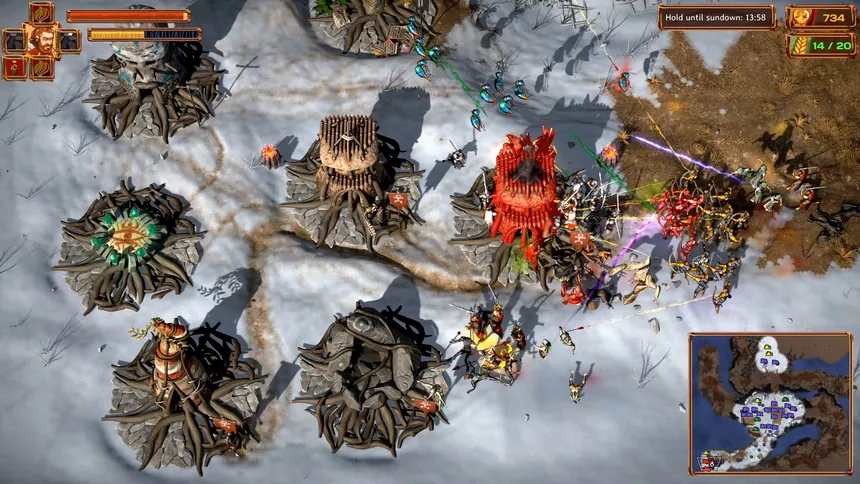 Скриншот 2 к игре Lornsword Winter Chronicle