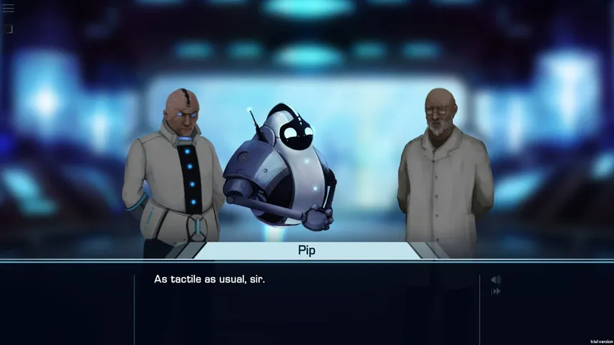 Скриншот 4 к игре S.A.I.A.'s Awakening: A Robothorium Visual Novel