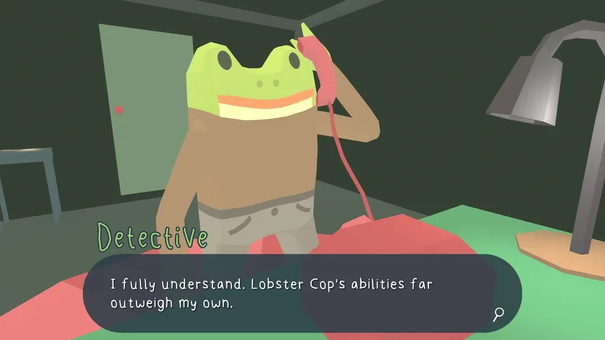 Скриншот 1 к игре Frog Detective 1: The Haunted Island