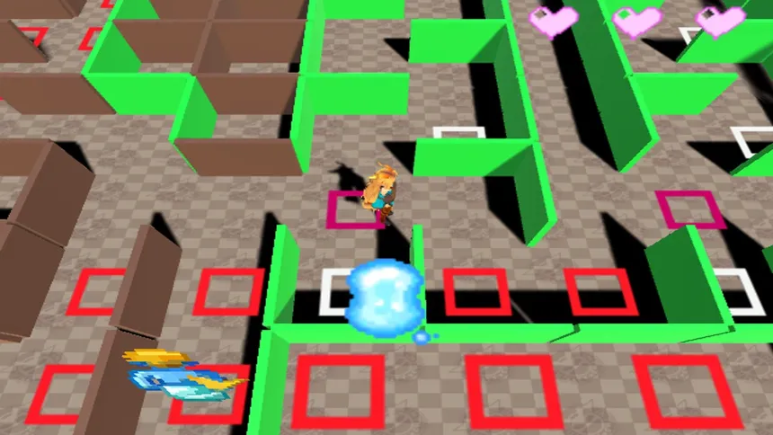 Скриншот 2 к игре Pixel World: Unity-Chan!