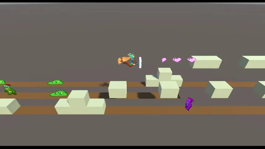 Скриншот 3 к игре Pixel World: Unity-Chan!