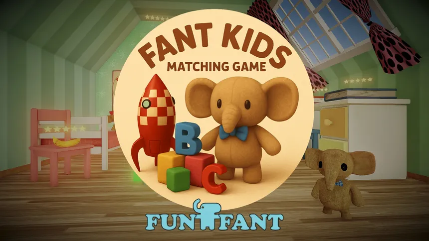 Скриншот 2 к игре Fant Kids 3D Matching Game