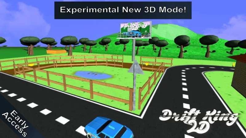 Скриншот 1 к игре DriftKing 2D