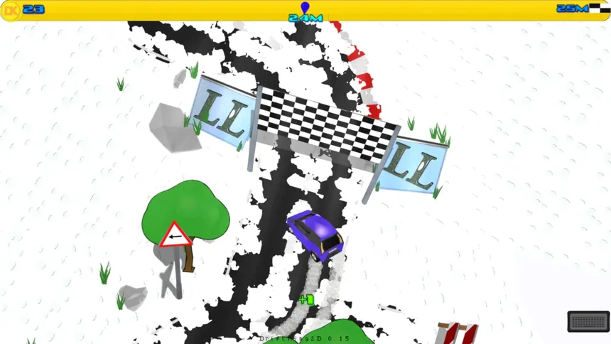 Скриншот 4 к игре DriftKing 2D