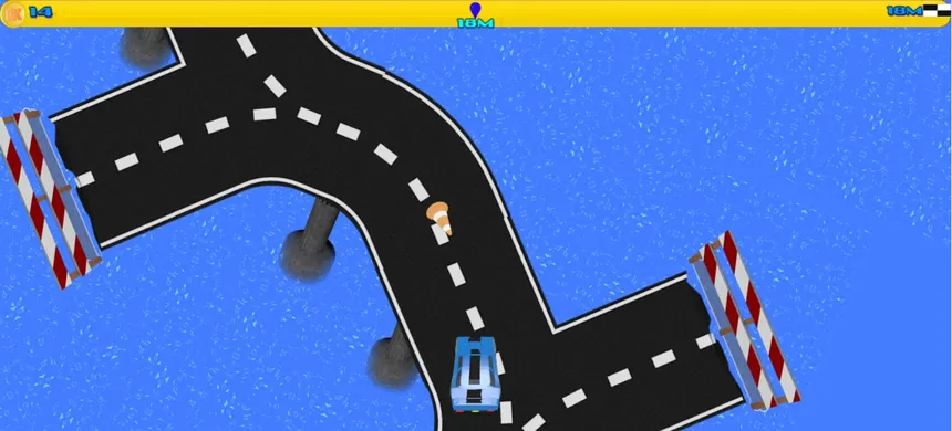 Скриншот 7 к игре DriftKing 2D