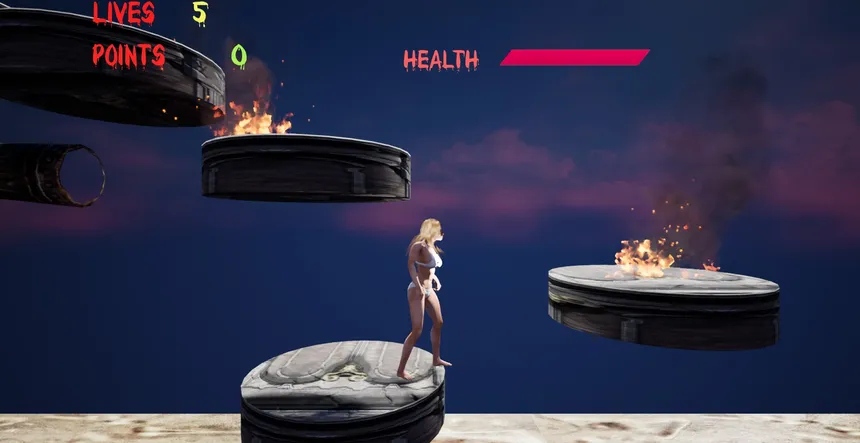 Скриншот 1 к игре Run Naked Woman Run