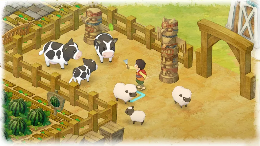 Скриншот 2 к игре DORAEMON  STORY OF SEASONS
