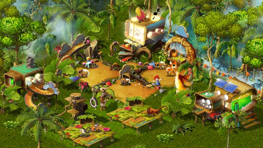 Скриншот 1 к игре Jungle Guardians