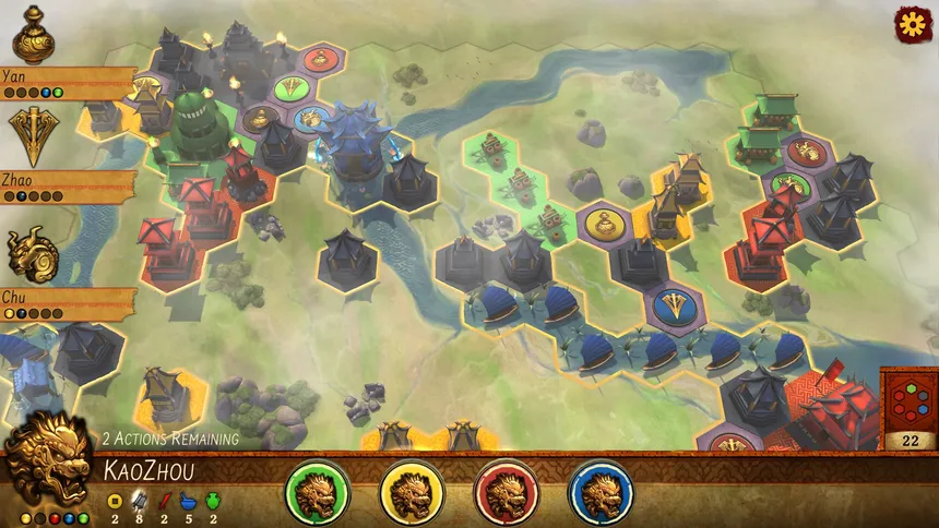 Скриншот 2 к игре Reiner Knizia Yellow & Yangtze