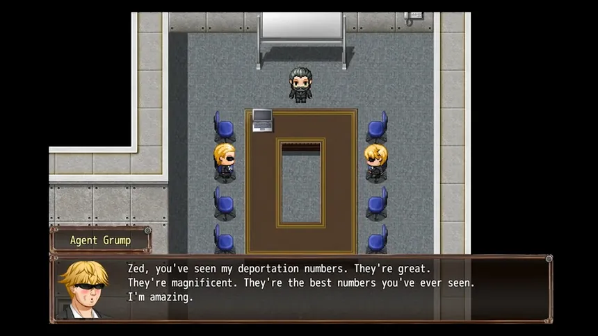 Скриншот 1 к игре Deported: Drain the Swamp