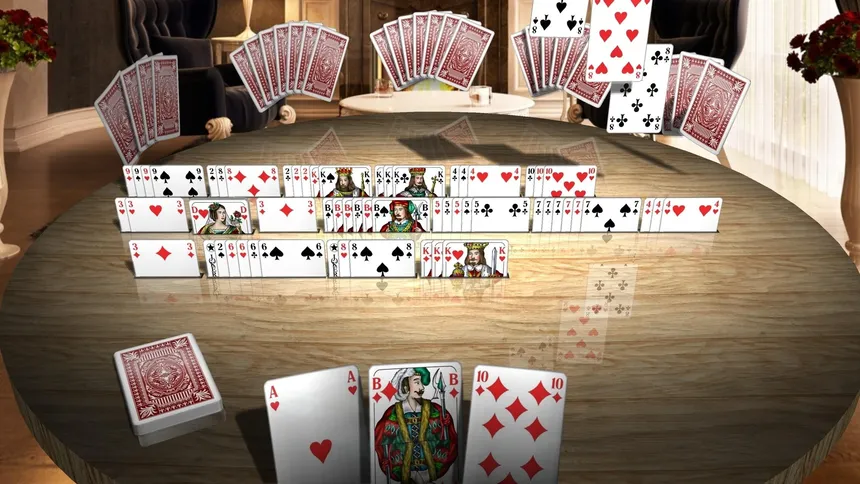 Скриншот 1 к игре Canasta 3D Premium
