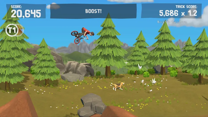 Скриншот 2 к игре Pumped BMX Pro