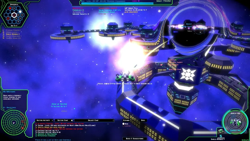 Скриншот 1 к игре Starfighter: Infinity