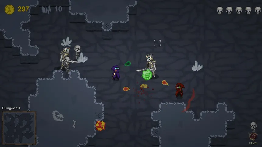 Скриншот 1 к игре Dungeons of Necromancers