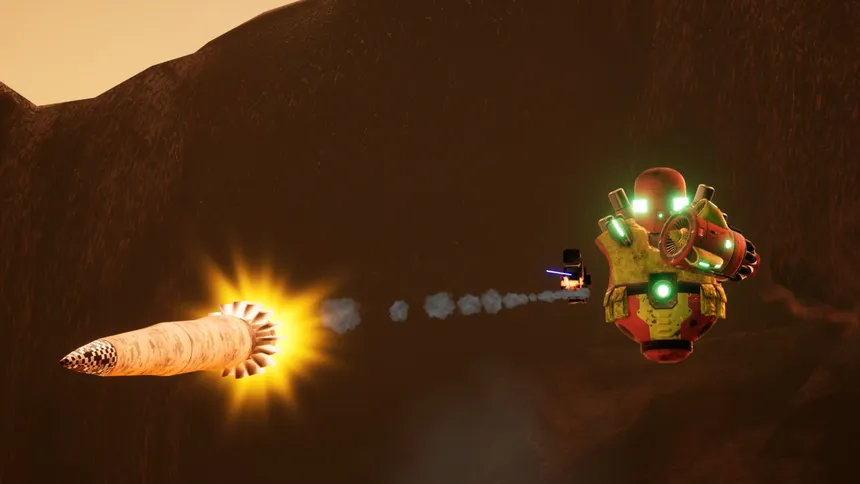 Скриншот 1 к игре Aerobots VR