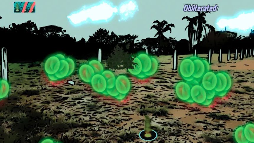Скриншот 1 к игре Spray Dynamite X Radioactive Insects