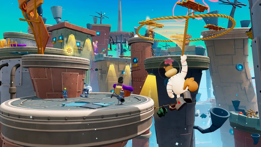 Скриншот 4 к игре SpongeBob SquarePants: Battle for Bikini Bottom - Rehydrated