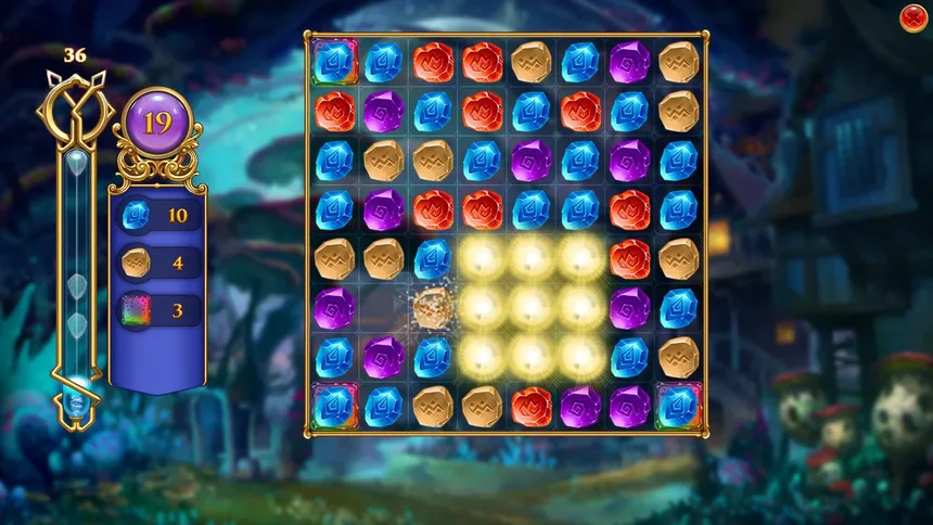 Скриншот 2 к игре Gems of Magic: Lost Family