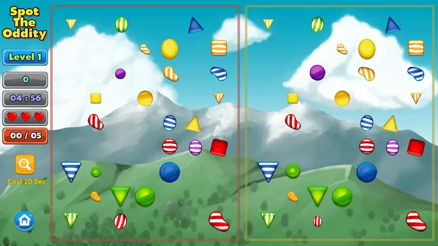 Скриншот 1 к игре Spot The Oddity