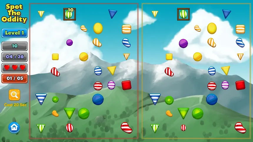 Скриншот 3 к игре Spot The Oddity